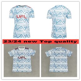 New 23 24 Hashtag United F.C. Soccer Jerseys Fans Version Spencer Irving Andy Cade-Watts 2023 2024 Away jersey Sam Alcott Men Football Shirts top