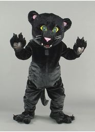 Halloween Black Panther Panther Mascot Costume Suit Party Dress Christmas Carnival Party Fancy Costumes Adult Outfit