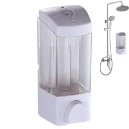 Liquid Soap Dispenser Wall Mount Bathroom Dispensers Hand Sanitizers Manual Pump For Kitchen El