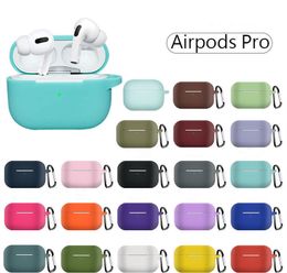 2.5mm new protective case for airpods pro true wireless headset antidrop silicone airpods case protective cover for air pods pro