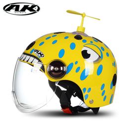 Motorcycle Helmets Cute Child Motorbike Scooter Kids Children Baby Safty Cap Moto Bicycle Bike Helmet