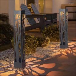 Solar Shadow Lawn Lamp Outdoor Garden Waterproof Villa Square Park Project Landscape