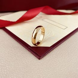 Anéis de designer para mulheres anel de diamante C letra jóias de luxo homens banhados a prata ouro rosa moda jóias anel de noivado presente de festa de casamento sem desbotamento 3mm 4mm 5mm