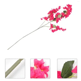 Decorative Flowers Artificial Silk Bougainvillaea Fake Flower Decoration For Home Arrangement Boho