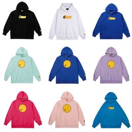 Luxury Men's Pullover Sweatshirts Tracksuits Designer Smile Hoodies Men Women DreSweatshirt Letter Sweater Hooded Girl Boy Loose Coat Street Jacket Hoodie 2SYD