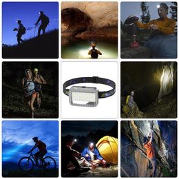 Headlamps Head-mounted USB Type-C Rechargeable LED Headlight 5 Lighting Modes IPX4 Waterproof For Hiking Searching Running