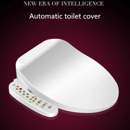 Toilet Supplies Smart Heated Toilet Seat Instant Hot WC Sitz Intelligent Automatic Toilet Lid Cover Electric Bidet Cover No Water Tank AC220V