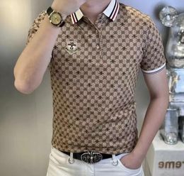 2023ss abiti firmati ricamo Polo da uomo moda estiva slim manica corta da uomo polo tee abbigliamento da uomo