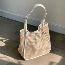 Shoulder Bags Handbags Large Capacity Women's Straw Bag Summer Fashion Ladies Portable Travel Casual Tote Female Vacation Beach Handbagsstylishhandbagsstore