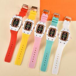 Expensive designer high quality marshmallow candy color temperament niche personality fashion network red ladies watch manufacturers agent