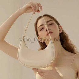 Shoulder Bags Handbags Fashion Half Moon Shoulder Bag for Simple Luxury Ladies Underarm Bags Female Handbags Hobos Pursecatlin_fashion_bags