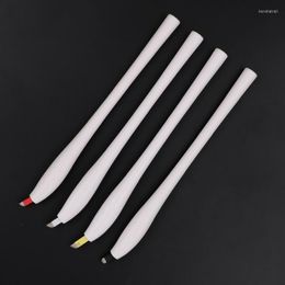 Tattoo Guns Kits 50pcs Sterilised Disposable Microblading Handtools 12/14/17/18U Manual Eyebrow Pen Plastic Tools Dia