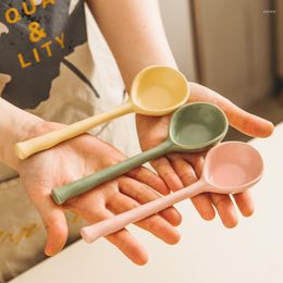 Dinnerware Sets Ceramic Soup Spoon Japanese Style Home Restaurant Tableware Stirring Creative Kitchen Utensils
