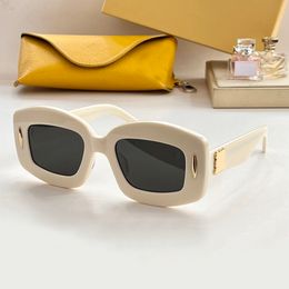 Beige Grey Acetate Chunky Sunglasses for Women Men Oversize Designer Sunglasses Sunnies Eyewear gafas de sol Sonnenbrille Shades UV400 with Box
