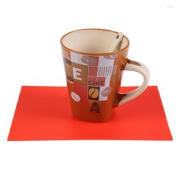 Table Mats Colorful Insulation Mat Silicone Placemat Kitchen Tool Tableware To Prevent The Pad Baking Tea Place CM .