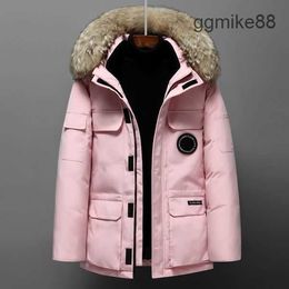 Canda Goose Women's and Men's Down Jacket Mens Winter Coats Jackets New Canadian Style Lovers' Working Clothes Thick Goosee Jacket Men Clothing N2ZY