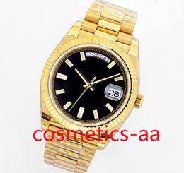 Super BP Factory Version New PRESIDENT BRACELET DAY DATE Grid Dial Sapphire Glass 41mm Cal.2836 Automatic Movement Mens Watches