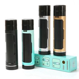Multifunctional Colorful Plastic Smoking Preroll Horn Cone Cigarette Cases Storage Box Herb Tobacco Grinder Exclusive Housing Rotatable Opening Stash Case