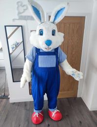 Halloween Bunny Rabbit Mascot Costume Suit Party Dress Christmas Carnival Party Fancy Costumes Adult Outfit