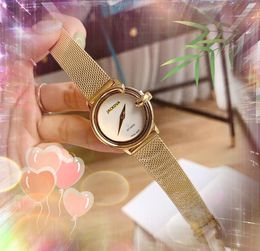 G Bee Small Women's famous designer quartz watch classic stainless steel mesh belt clock waterproof super bright wristwatch orologio di lusso gifts