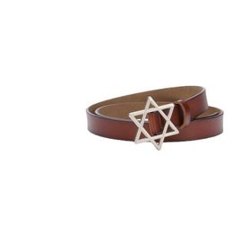 Belts Leather Belt for Women Pentagram Decoration Buckle Designer Belts Thin Belt for Women Skirt Belt Dress Waist Belt Z0404