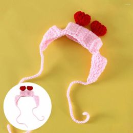 Dog Apparel Beautiful Fashion Dogs Cap Headdress Pet Head Wrap Universal Decorative