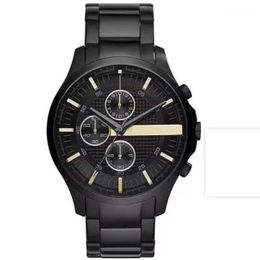 Wristwatches 2023 Model Watches 2164 Men's Watch Two Tone Steel Blue Bracelet Chrono 46 X 52 Mm With Boxes