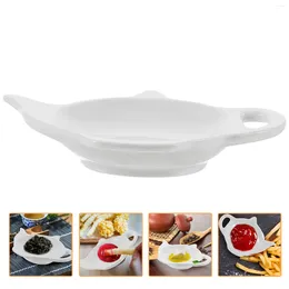 Tea Trays Teapot Spoon Rest Ceramic Bag Saucer Desktop Organiser Shelf Professional Teabag Tray Silicone