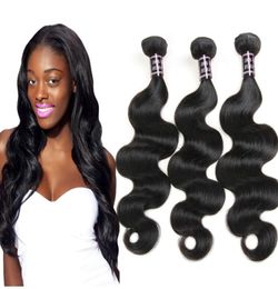 Ishow 8A Brazilian Body Wave Human Hair 3 Bundles Whole Peruvian Indian Malaysian Hair Weave Wefts Extensions for Women Girls 9895700