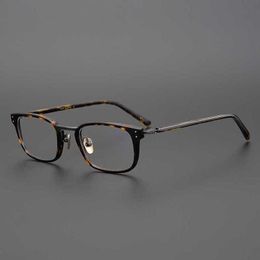 fashion Japanese small square hand-made spectacle frame high texture plate glasses fashion can be matched with several