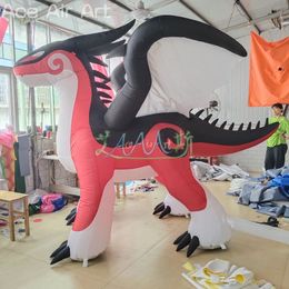 High Quality 10ft Long Inflatable Welsh Dinosaur Dragon with Wings for Zoo Promotion/Advertising or Party Decoration