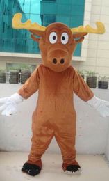 2024 Discount Halloween Deer Bear Mascot Costume Party Dress Outfits Clothing Carnival
