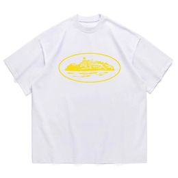 Mens Cortezs T Shirt Alcatraz T-Shirt Men Coetiez Cargo Shirt Vintage Graphic Print Hip Hop Street Short Sleeves Corteizd Tshirts Fashion UK Drill Clothes 4351