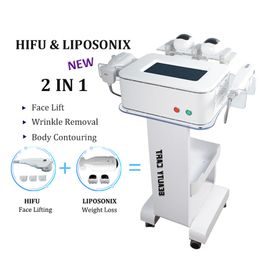 HIFU Facial Skin Care Machine High Intensity Focused Ultrasound Face Lift Skin Rejuvenation Machine Home Salon Use