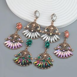 Dangle Earrings Vintage Rhinestone Alloy Fairy For Women Jewellery Girls' Birthday Gifts Party Collection Accessories