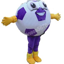 Hot Sale Soccer Football Mascot Costumes Cartoon Character Outfit Suit Carnival Adults Size Halloween Christmas Party Carnival Dress suits