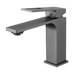 Bathroom Sink Faucets Modern Faucet Single Handle Wash Basin And Cold Mixed Countertop Installation.