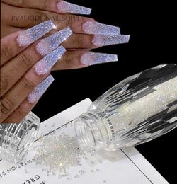 Pixie Nails Crystal Micro Beads Tiny Multicolor AB 3D Glitter Nail Art Rhinestone Decoration6041844