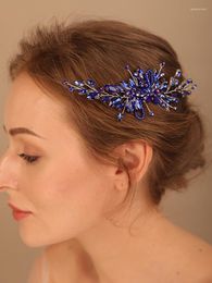 Headpieces Crystal Brides Hair Combs Wedding Accessories Rhinestone Headpiece For Women Bridal Headwear Handmade Party Prom Tiaras