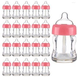 Storage Bottles 20Pcs 7ML Empty Lip Gloss Tube Containers Clear Lipgloss With Wand Refillable Cute DIY Cosmetic