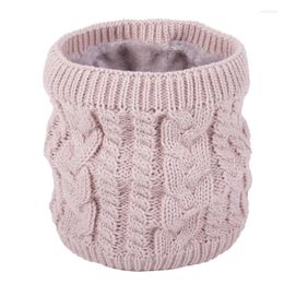 Scarves Plush Spring Autumn Winter Knitted Baby Scarf Kids Cotton Boys Girls O Ring Children Collar Women Men Neck ScarfScarves Kimd22