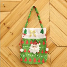 Christmas Decorations PARTY RED XMAS CANDY BAG SANTA CLAUS PANTS ELF FILLER TROUSERS GIFT