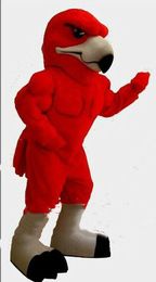 High quality Red Bird Eagle Fursuit Mascot Costume Party Dress Clothing Halloween