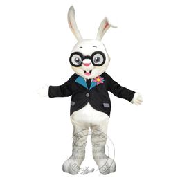 2024 Super Cute Rabbit Mascot Costume Easter Bunny Plush costume costume theme fancy dress Advertising Birthday Party Costume Outfit