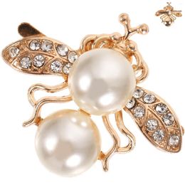 Decorative Flowers Shoe Clip Fashionable Beautiful Rhinestones Pearl Bee Decor For High Heel