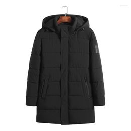 Men's Down 8XL 7XL 6XL 2023 Men Jacket Coats Thicken Warm Winter Jackets Casual Parka Hooded Outwear Cotton-padded Plus Size