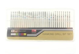 30pcset Diamond Nail Drill Bit Set Grinding for Electric Manicure Machine Accessories Nail Art Clean Burr Tools Kits2582045