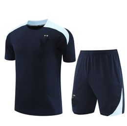2023 2024 franch men football training tracksuit soccer suit jerseys polos Short sleeve shorts kit 23 24 men+kids vest polo jersey set jogging Tracksuits