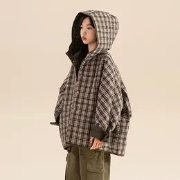 Down Coat Teenage Girl Fall Winter 10 12 Years Cotton-padded Thicken Hoodies Jackets Korean Style Kids Outerwear