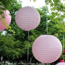 Christmas Decorations Paper Lanterns 5PCS Pink Festival 12inch 30cm Wedding Decoration DIY Birthday Party Supply